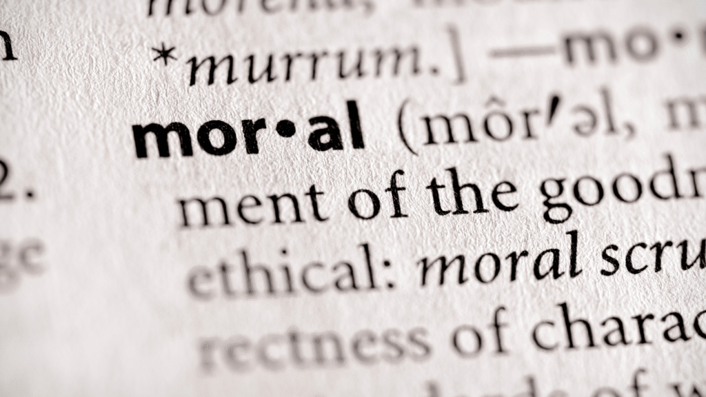 Banner _ Definição de _moral_ no dicionário - Psicologia no Esporte