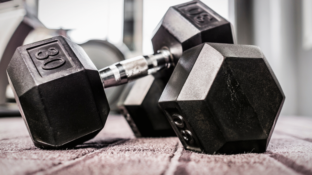 Banner _ Halteres de 30kg - Psicologia no Esporte