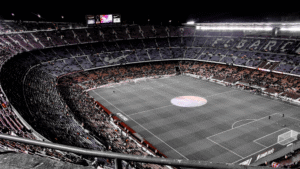 Banner _ Estádio de futebol 1 - Psicologia no Esporte