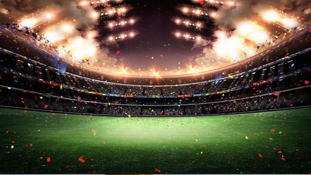 Banner _ Estádio de futebol 3 - Psicologia no Esporte