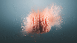 Banner _ Cérebro explodindo - Psicologia no Esporte